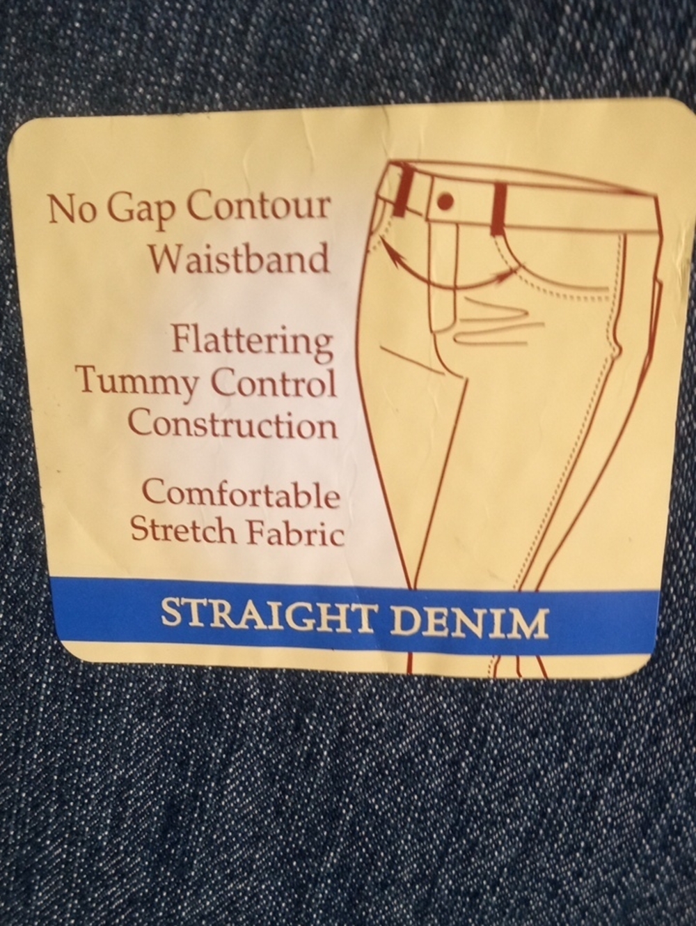 FADED GLORY STRAIGHT DENIM - Picture 6 of 10